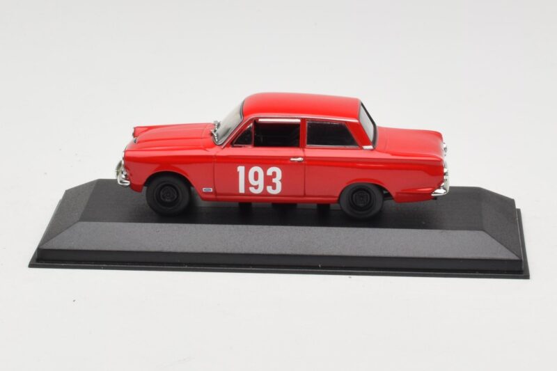 Ford Cortina Mk I #193 Rally Monte Carlo 1963 Prototype Minichamps 1:43 400638293-P1 Metāls