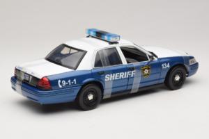 Ford Crown Victoria Police Interceptor The Walking Dead Greenlight 1:18 12957 Metāls — attēls 2 no 6