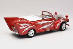 Ford De Luxe Kabriolets Greased Lightning Sarkans Joyride 1:18 33544 Metāls — attēls 2 no 5