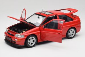 Ford Escort RS Cosworth Radiant Sarkans Minichamps 1:18 150089021 Metāls — attēls 2 no 8