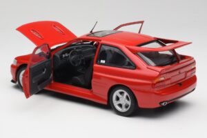 Ford Escort RS Cosworth Radiant Sarkans Minichamps 1:18 150089021 Metāls — attēls 5 no 8