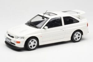 Ford Escort RS Cosworth Balts Norev 1:18 182776 Metāls