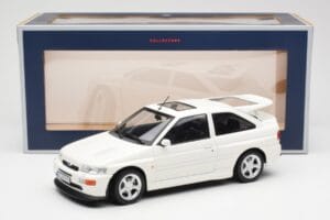 Ford Escort RS Cosworth Balts Norev 1:18 182776 Metāls — attēls 6 no 6