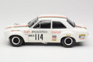 Ford Escort RS1600 #114 J. Fitzpatrick Team Broadspeed Castrol Race of Champions 1971 Minichamps 1:18 100718114 Metāls — attēls 4 no 8