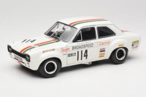 Ford Escort RS1600 #114 J. Fitzpatrick Team Broadspeed Castrol Race of Champions 1971 Minichamps 1:18 100718114 Metāls