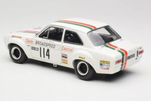 Ford Escort RS1600 #114 J. Fitzpatrick Team Broadspeed Castrol Race of Champions 1971 Minichamps 1:18 100718114 Metāls — attēls 7 no 8