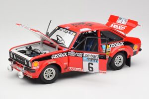 Ford Escort II RS1800 #6 R. Clark / J. Pegg RAC Rally Winner 1976 Minichamps 1:18 100768406 Metāls — attēls 2 no 8