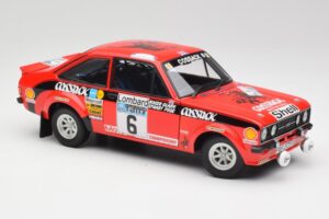 Ford Escort II RS1800 #6 R. Clark / J. Pegg RAC Rally Winner 1976 Minichamps 1:18 100768406 Metāls — attēls 6 no 8