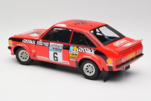 Ford Escort II RS1800 #6 R. Clark / J. Pegg RAC Rally Winner 1976 Minichamps 1:18 100768406 Metāls — attēls 7 no 8