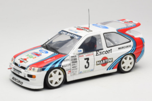 Ford Escort RS Cosworth Martini #3 1000 Miglia 1995 UT Models 1:18 39550 Metāls