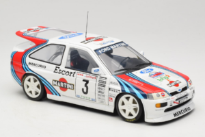 Ford Escort RS Cosworth Martini #3 1000 Miglia 1995 UT Models 1:18 39550 Metāls — attēls 6 no 8