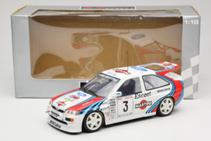 Ford Escort RS Cosworth Martini #3 1000 Miglia 1995 UT Models 1:18 39550 Metāls — attēls 8 no 8