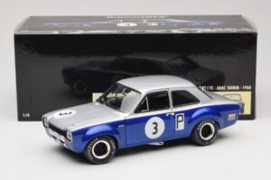Ford Escort Mk1 Twin Cam #3 ADAC 500 km Nurburgring ETCC 1968 Minichamps 1:18 100688193 Metāls — attēls 8 no 8