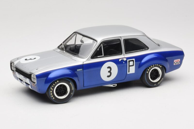 Ford Escort Mk1 Twin Cam #3 ADAC 500 km Nurburgring ETCC 1968 Minichamps 1:18 100688193 Metāls