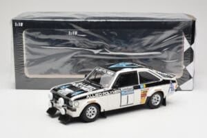 Ford Escort Mk2 RS 1800 #1 T. Mäkinen / H. Liddon Allied Polymer Group Winners Lombard RAC Rally 1975 Minichamps 1:18 1557587 — attēls 6 no 6