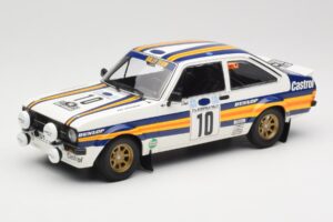 Ford Escort Mk2 RS 1800 #10 A. Vatanen / D. Richards Rothmans Winners Acropolis Rally 1980 Minichamps 1:18 155808710 Metāls