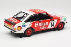 Ford Escort Mk2 RS 1800 #14 Droogmans / Joosten Belga 3rd Place Lotto Haspengouw Rally 1983 Minichamps 1:18 155838714 Metāls — attēls 2 no 6