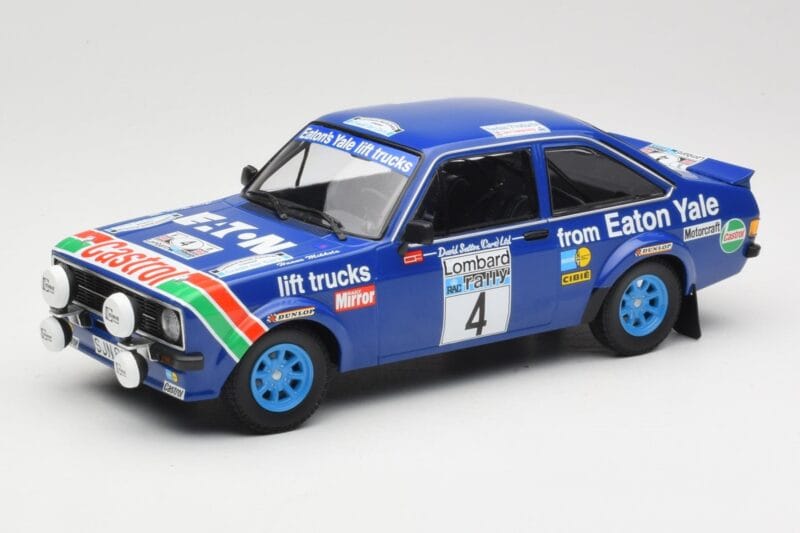 Ford Escort Mk2 RS 1800 #4 H. Mikkola / A. Hertz Eaton Yale Winners Lombard RAC Rally 1978 Minichamps 1:18 155788704 Metāls