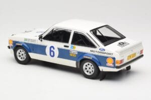 Ford Escort Mk2 RS 1800 #6 B. Waldegård / H-T. Thorszelius Ford Motor Co Winners Acropolis Rally 1977 Minichamps 1:18 1557787 — attēls 5 no 6