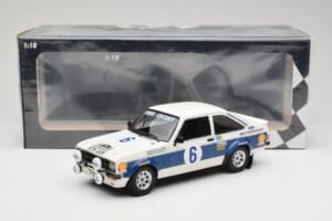 Ford Escort Mk2 RS 1800 #6 B. Waldegård / H-T. Thorszelius Ford Motor Co Winners Acropolis Rally 1977 Minichamps 1:18 1557787 — attēls 6 no 6