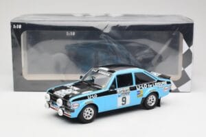 Ford Escort Mk2 RS 1800 #9 R. Clark / S. Wilson Li-Lo Equipe Esso Lombard RAC Rally 1978 Minichamps 1:18 155788709 Metāls — attēls 6 no 6