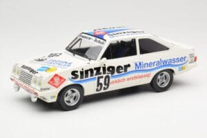Ford Escort Mk2 RS2000 #59 H. Heyer / A. Hahne / K. Ludwig 24 Hours Nürburgring 1982 MCG 1:18 MCG18438R Metāls