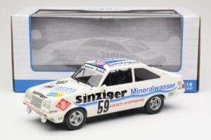 Ford Escort Mk2 RS2000 #59 H. Heyer / A. Hahne / K. Ludwig 24 Hours Nürburgring 1982 MCG 1:18 MCG18438R Metāls — attēls 6 no 6