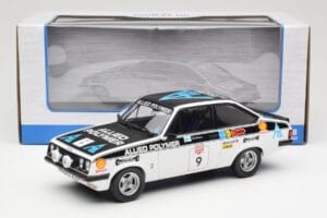 Ford Escort Mk2 RS2000 #9 R. Clark / S. Porter Tour of Britain 1976 MCG 1:18 MCG18437R Metāls — attēls 6 no 6