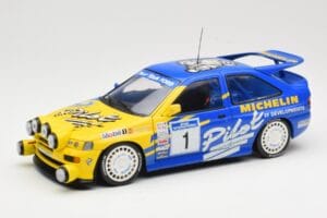 Ford Escort Mk5 RS Cosworth #1 M. Wilson / B. Thomas Michelin Champion 1994 UT Models 1:18 180948291 Metāls