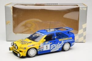 Ford Escort Mk5 RS Cosworth #1 M. Wilson / B. Thomas Michelin Champion 1994 UT Models 1:18 180948291 Metāls — attēls 8 no 8