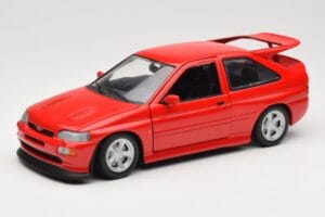 Ford Escort Mk5 RS Cosworth Sarkans UT Models 1:18 180082102 Metāls