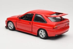 Ford Escort Mk5 RS Cosworth Sarkans UT Models 1:18 180082102 Metāls — attēls 7 no 8