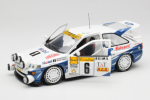 Ford Escort RS Cosworth Mobil 1 #6 F. Delecour / D. Grataloup Rally Monte Carlo Night Version Winner 1994 UT Models 1:18 3945 — attēls 2 no 8