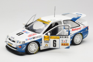 Ford Escort RS Cosworth Mobil 1 #6 F. Delecour / D. Grataloup Rally Monte Carlo Winner 1994 UT Models 1:18 180948106 Metāls — attēls 2 no 8