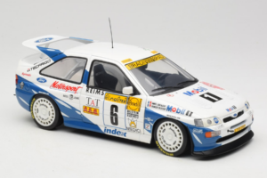 Ford Escort RS Cosworth Mobil 1 #6 F. Delecour / D. Grataloup Rally Monte Carlo Winner 1994 UT Models 1:18 180948106 Metāls — attēls 6 no 8