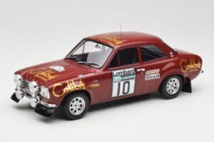Ford Escort RS 1600 Mk1 #10 H. Mikkola / J. Davenport RAC Rally 1974 IXO 1:18 18RMC047C Metāls
