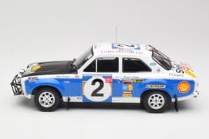 Ford Escort RS 1600 Mk1 #2 R. Clark / J. Porter Safari Rally 1973 IXO 1:18 18RMC075A Metāls — attēls 3 no 6