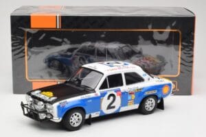 Ford Escort RS 1600 Mk1 #2 R. Clark / J. Porter Safari Rally 1973 IXO 1:18 18RMC075A Metāls — attēls 6 no 6