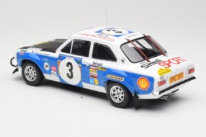 Ford Escort RS 1600 Mk1 #3 V. Preston Jr. / B. Smith Safari Rally 1973 IXO 1:18 18RMC075B Metāls — attēls 5 no 6