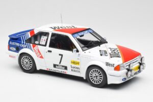 Ford Escort RS Turbo #7 Lotto Haspengouw Rally 1985 MCG 1:18 MCG18421 Metāls — attēls 4 no 6