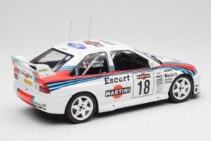 Ford Escort WRC Martini Racing #18 G. Cunico / G. Pirollo Rally San Remo 1998 IXO 1:18 18RMC171A Metāls — attēls 2 no 6