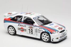 Ford Escort WRC Martini Racing #18 G. Cunico / G. Pirollo Rally San Remo 1998 IXO 1:18 18RMC171A Metāls — attēls 4 no 6