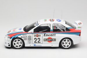 Ford Escort WRC Martini Racing #22 A. Medeghini / B. Medeghini Rally San Remo 1998 IXO 1:18 18RMC171B Metāls — attēls 3 no 6