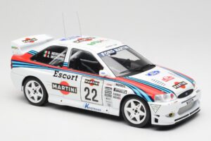 Ford Escort WRC Martini Racing #22 A. Medeghini / B. Medeghini Rally San Remo 1998 IXO 1:18 18RMC171B Metāls — attēls 4 no 6