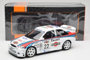 Ford Escort WRC Martini Racing #22 A. Medeghini / B. Medeghini Rally San Remo 1998 IXO 1:18 18RMC171B Metāls — attēls 6 no 6