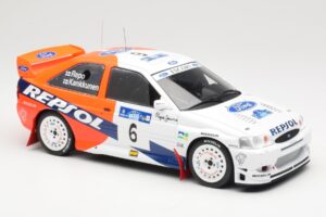 Ford Escort WRC #6 A. Schwarz / M. Giraudet Acropolis Rally 1997 IXO 1:18 18RMC172B Metāls — attēls 4 no 6