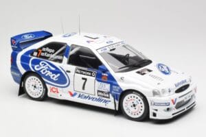 Ford Escort WRC #7 J. Kankkunen / J. Repo RAC Rally 1998 IXO 1:18 18RMC170A Metāls — attēls 4 no 6