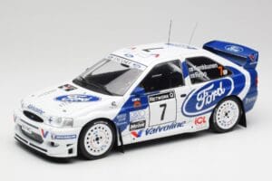 Ford Escort WRC #7 J. Kankkunen / J. Repo RAC Rally 1998 IXO 1:18 18RMC170A Metāls