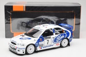 Ford Escort WRC #7 J. Kankkunen / J. Repo RAC Rally 1998 IXO 1:18 18RMC170A Metāls — attēls 6 no 6