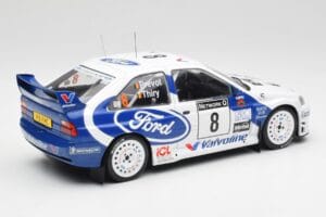 Ford Escort WRC #8 B. Thiry / S. Prevot RAC Rally 1998 IXO 1:18 18RMC170B Metāls — attēls 2 no 6